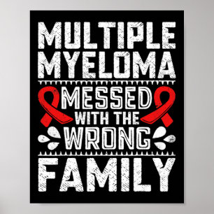 Poster Sobrevivente de câncer Sanguíneo Mieloma Celular M