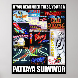 Póster Sobrevivente de Pattaya
