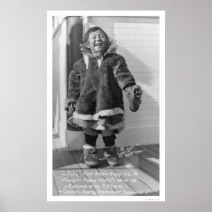 Poster Sobrevivente do desastre 1914 de Karluk