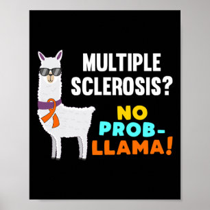 Poster Sobrevivente guerreiro por esclerose múltipla de P