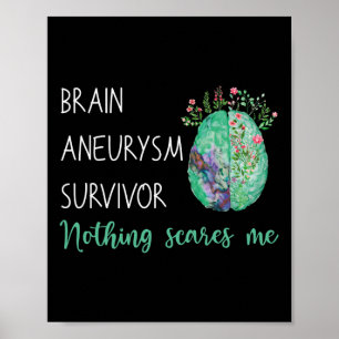 Poster Sobrevivente neurisma Nada Me Assusta