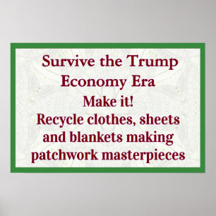Poster Sobreviver à Economia de Trump Faça