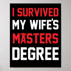 Poster Sobrevivi à graduação de Mestrados da minha esp