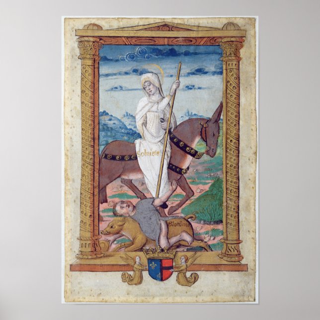 Póster Sobriedade Contra Gluttony (Frente)