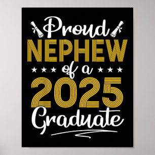 Poster Sobrinho Orgulhoso De Um Cl De Gradu Formando 2025