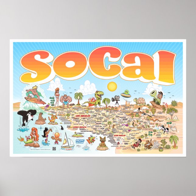 poster SoCal 24X16 (Frente)