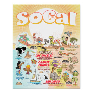 Póster SoCal Médio