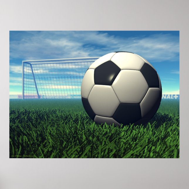 Poster Soccer Ball (futebol) (Frente)