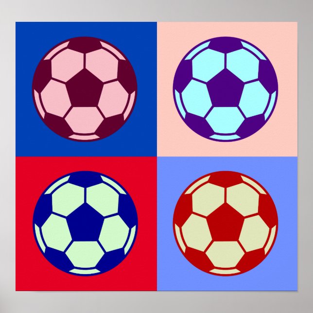 Póster Soccer/ Football Art (Frente)