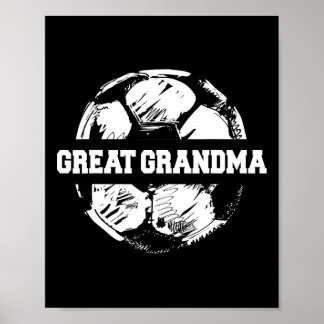 Poster Soccer Great Grandma Soccer Ll Split Funny Soccer 