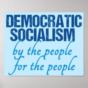 Poster Socialismo Democrática