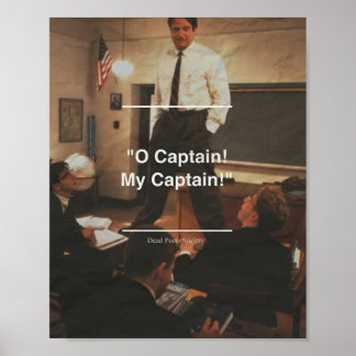 Poster Sociedade de Poetas do morto 3