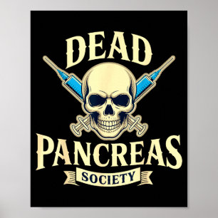 Poster Sociedade do Pâncreas Morto, Conscientização sobre