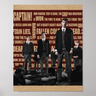 Poster Sociedade dos Poetas Mortos