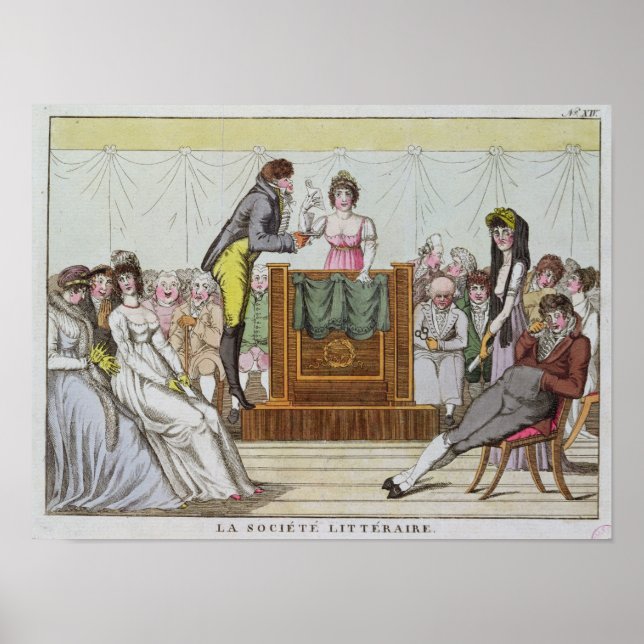 Poster Sociedade Literária (Frente)