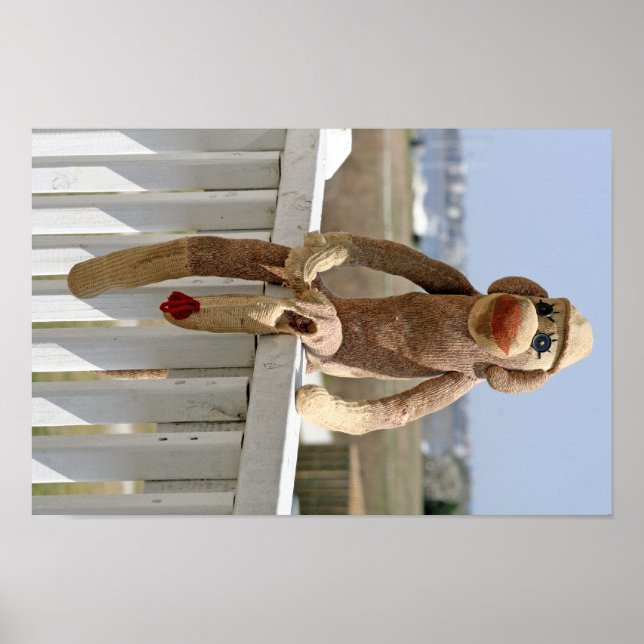 Poster Sock Monkey 1 (Frente)