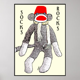 Póster Socks Rocks!