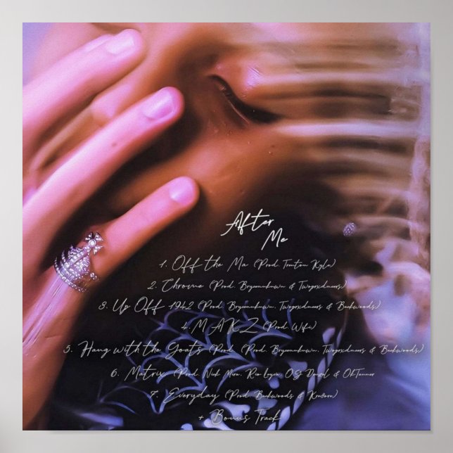 Poster sofaygo depois de mim cobrir com letra (Frente)