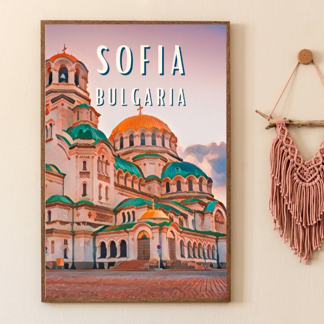 Poster Sofia, la ville des contrastes (Sofia : Une métropole riche en histoire et en culture. )