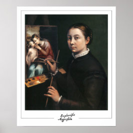Poster Sofonisba Anguissola Zedign Cartaz de Arte #47