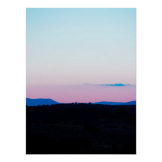 Póster Soft Horizon