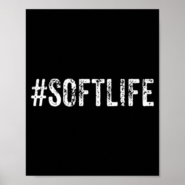 Poster Soft Life Dont Stress Stress Softlife Softli  (Frente)