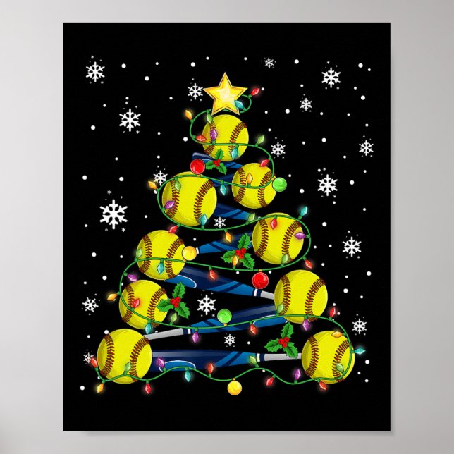 Poster Softll Christmas Tree Merry Christmas Pajamas Men  (Frente)