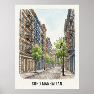 Poster SoHo Manhattan