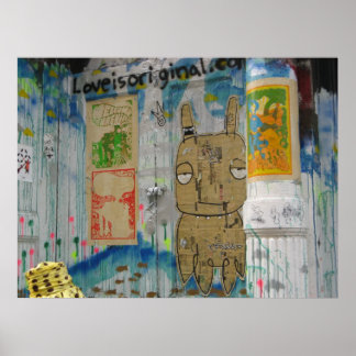 Poster Soho Street Art