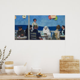 Poster Soir Bleu | Edward Hopper |