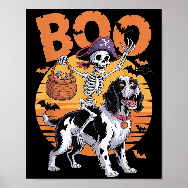 Poster Soky Springer Costume Inglês Springer Spaniel Hal (Frente)