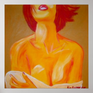 Póster Sol beijado, Poster, laranja, vida, culto, Kimba