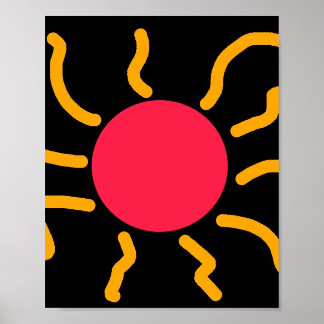 Poster Sol bonito (Frente)