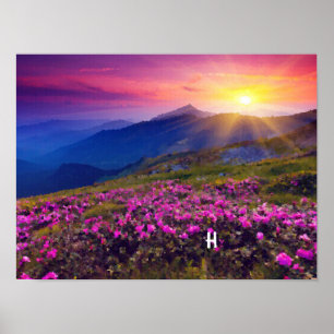 Poster Sol de manhã