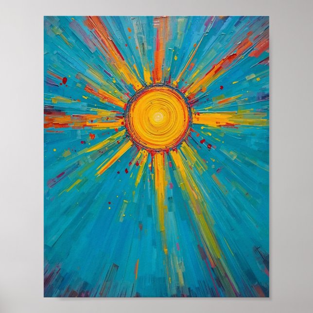 Poster Sol e Céu Eterno (Frente)