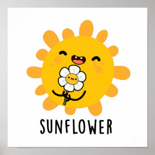 Poster Sol E Linho De Flor