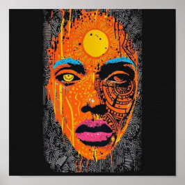 Poster Sol e Lua