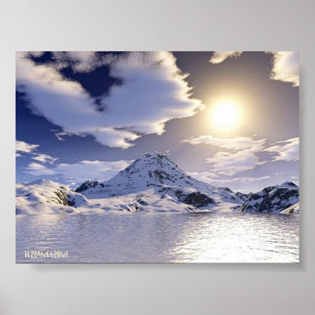 Póster Sol frio (Frente)