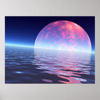 Poster Sol morrendo