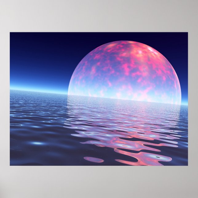 Poster Sol morrendo (Frente)