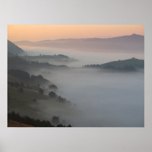 Poster Sol nas montanhas Pieniny