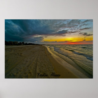 Póster Sol no Golfo