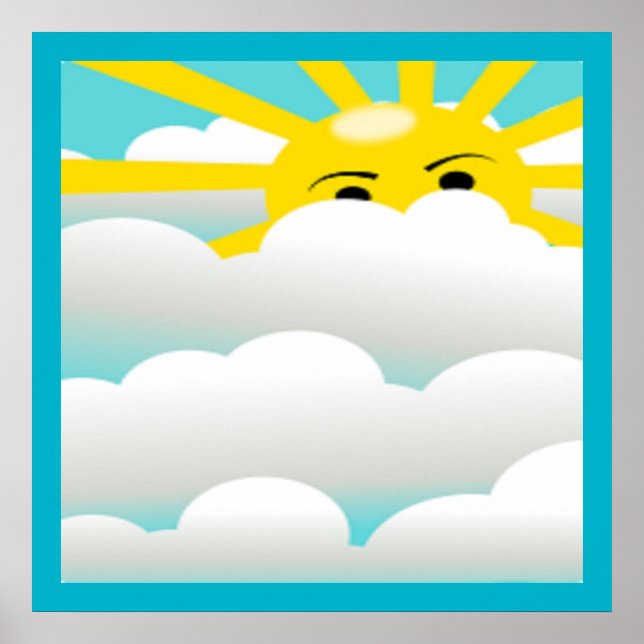 PÓSTER SOL OCULTO (Frente)