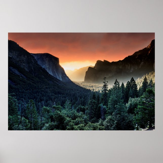 Poster Sol | Parque Nacional Yosemite (Frente)