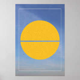 Poster Sol Queimado - Design Original TMD