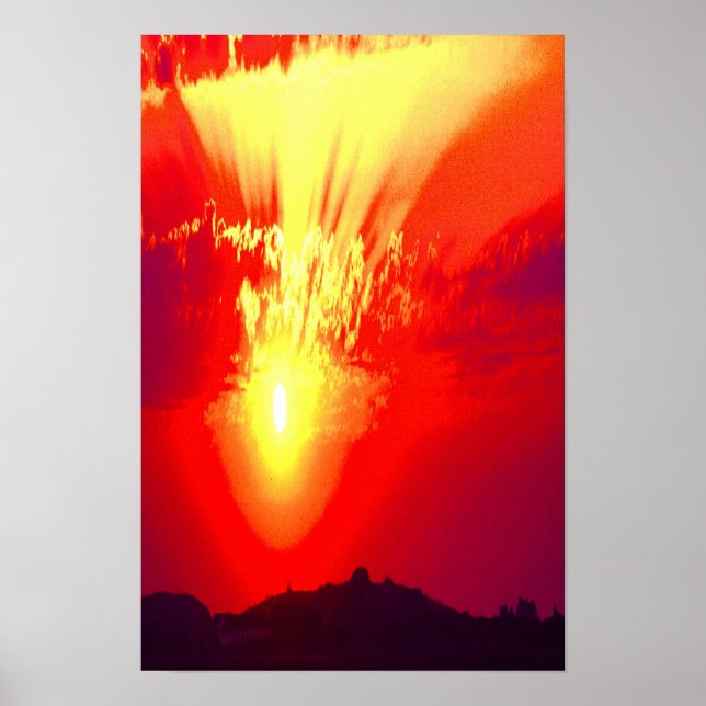 Póster Sol santo (Frente)