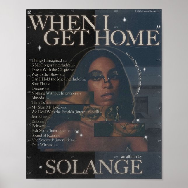 Poster Solange Trabalho de arte (Frente)