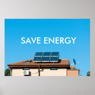 Póster Solar cell system