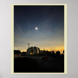 Poster Solar Eclipse cheio