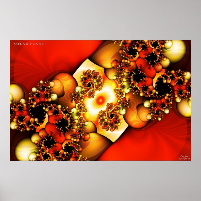 Póster Solar Flare (Frente)